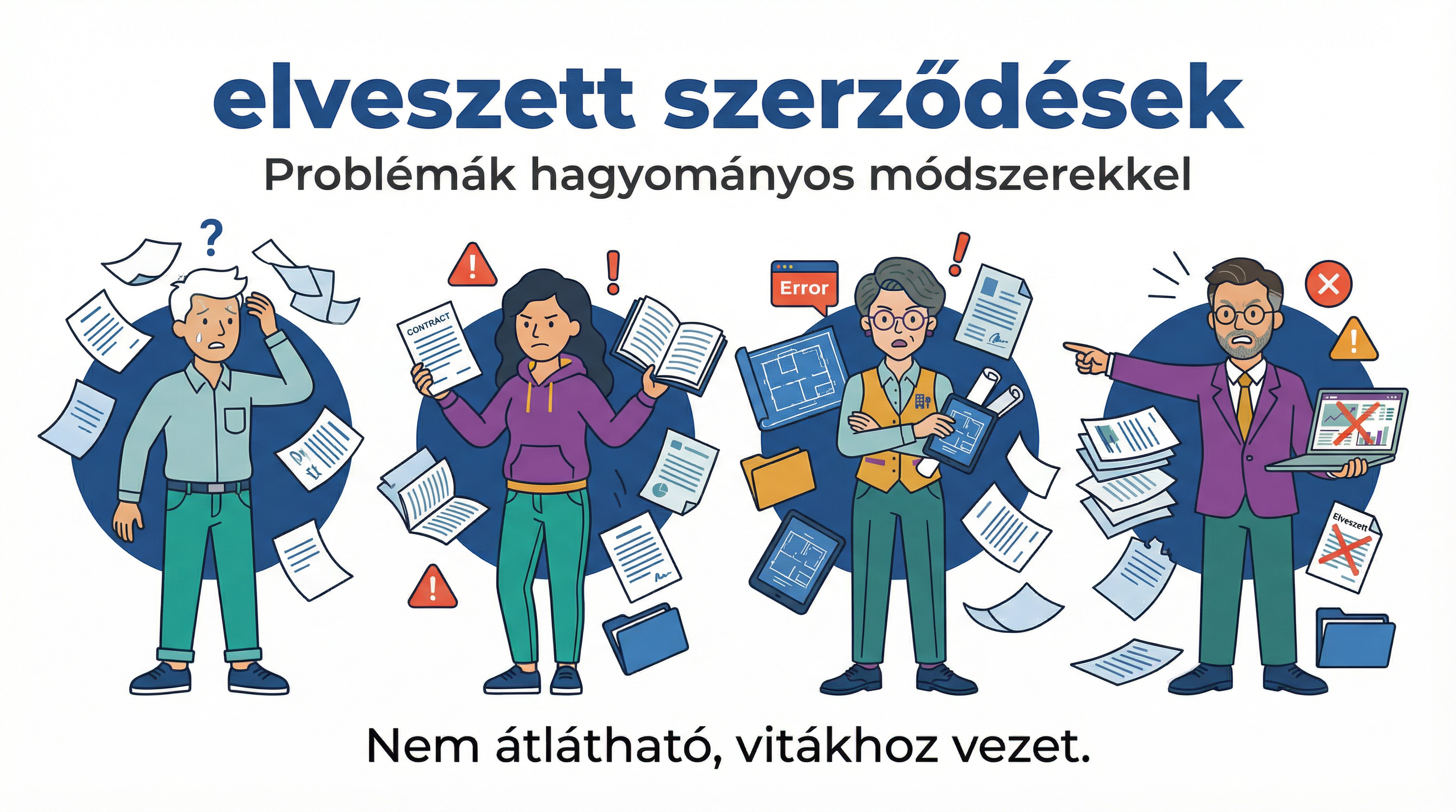 Elveszett szerződések bonyoldamai