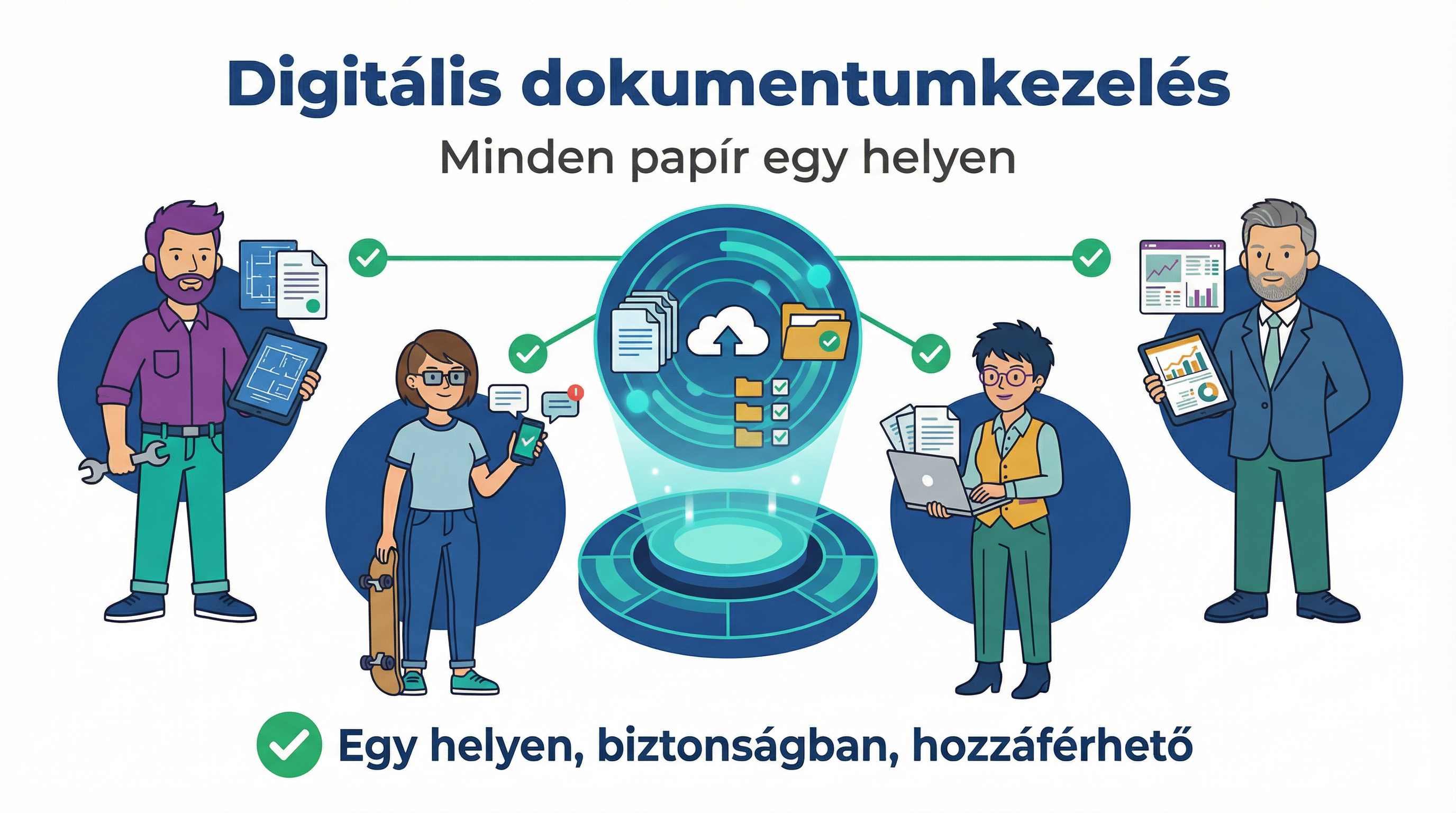 Minden papír egy helyen - digitális dokumentum kezelés