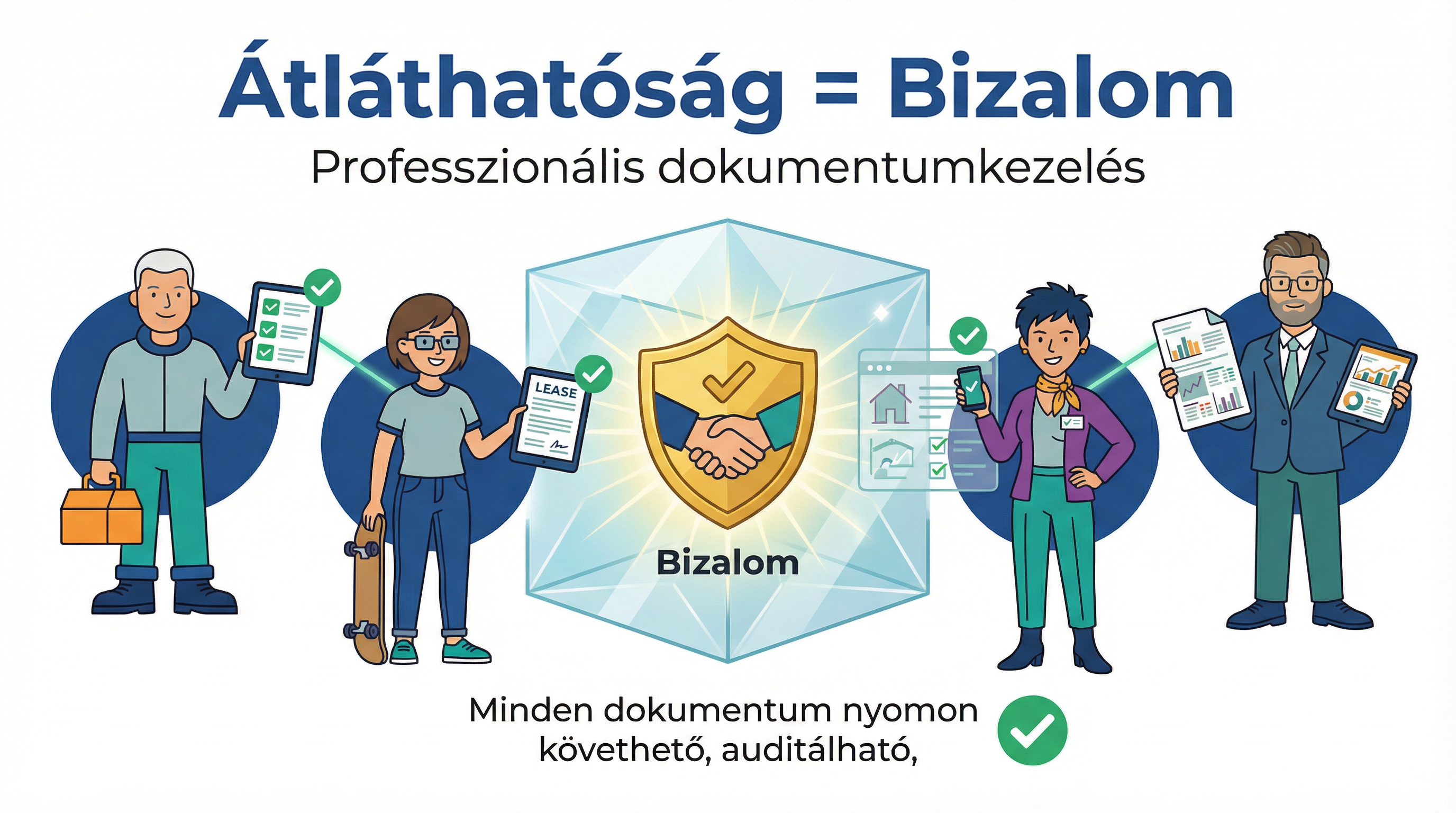 professzionális dokumetum kezelés a kiadásban